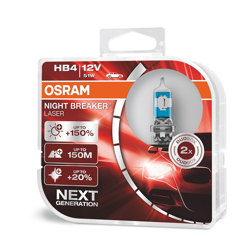 Image for HB4 NIGHT BREAKER LASER +150 TWIN PACK