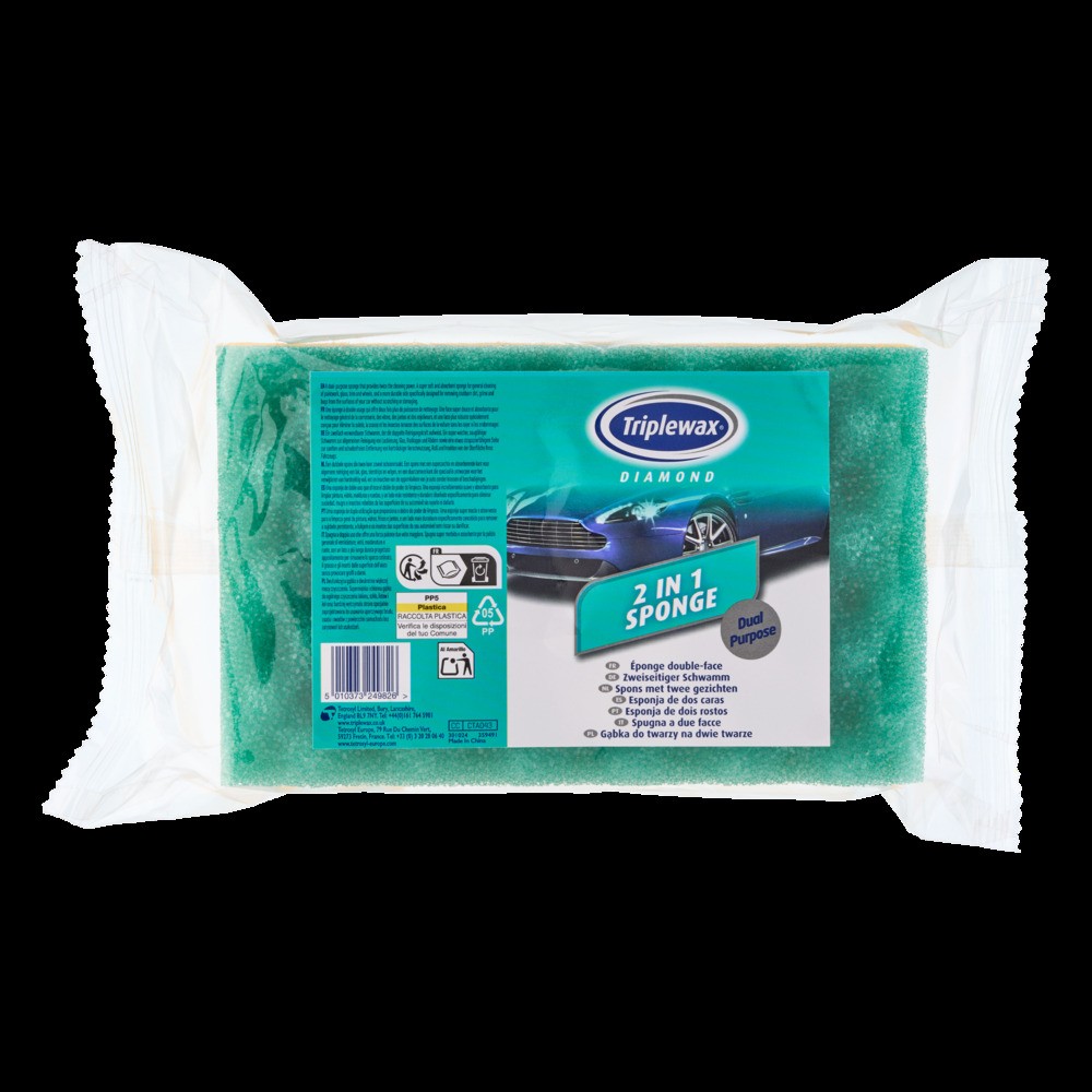 Image for Triplewax 2 in 1 Sponge