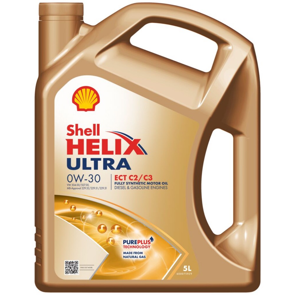 Image for Shell Helix Ect C2/C3 0W-30 5Ltr