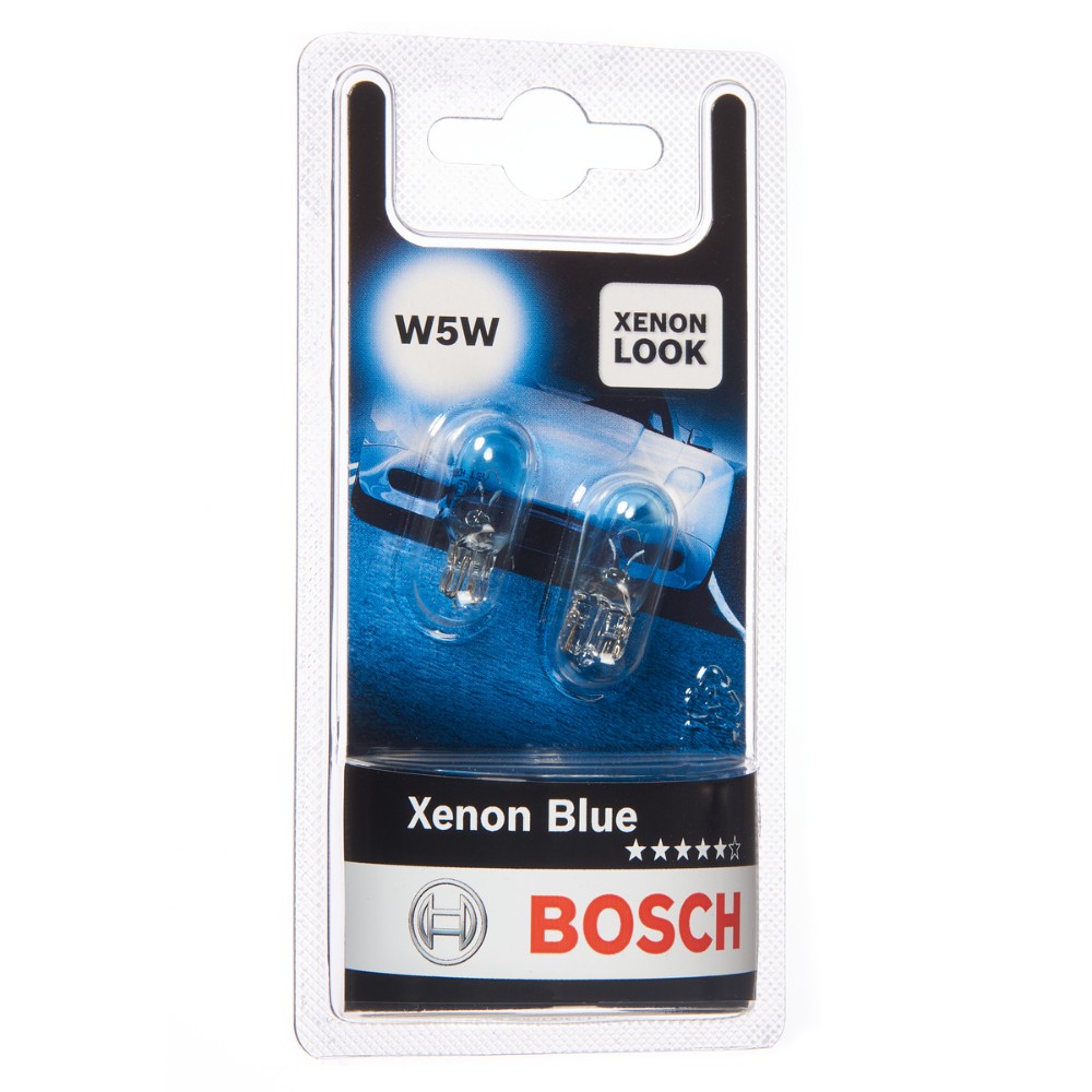 Image for Bosch Xenon Blue W5W 12V 5W Set