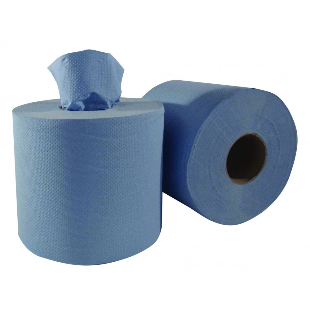 Image for Autocare BCF6 Embossed Blue 2ply Roll PK6