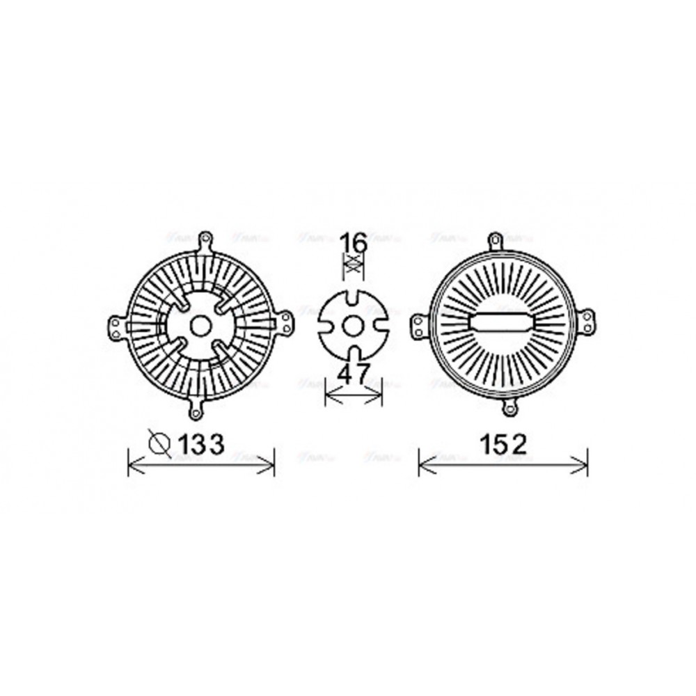 Image for AVA Cooling - Fan Clutch