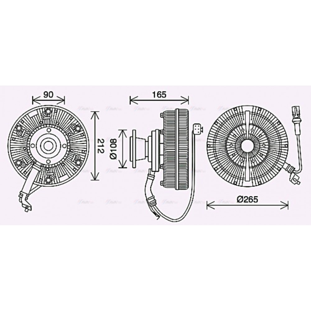 Image for AVA Cooling - Fan Clutch