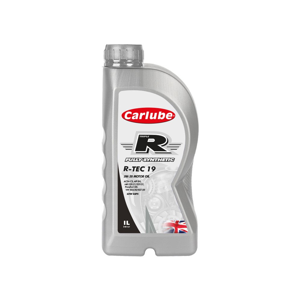 Image for Triple-R R-TEC-19 5W-30 C3 VW Fully Synthetic 1 Litre