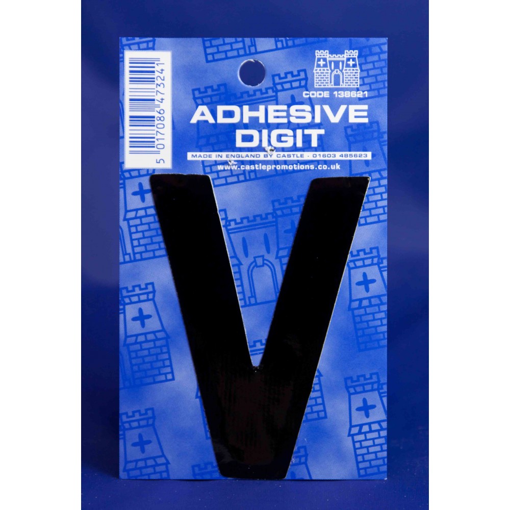 Image for Castle BV V Self Adhesive Digits Blk 3inc