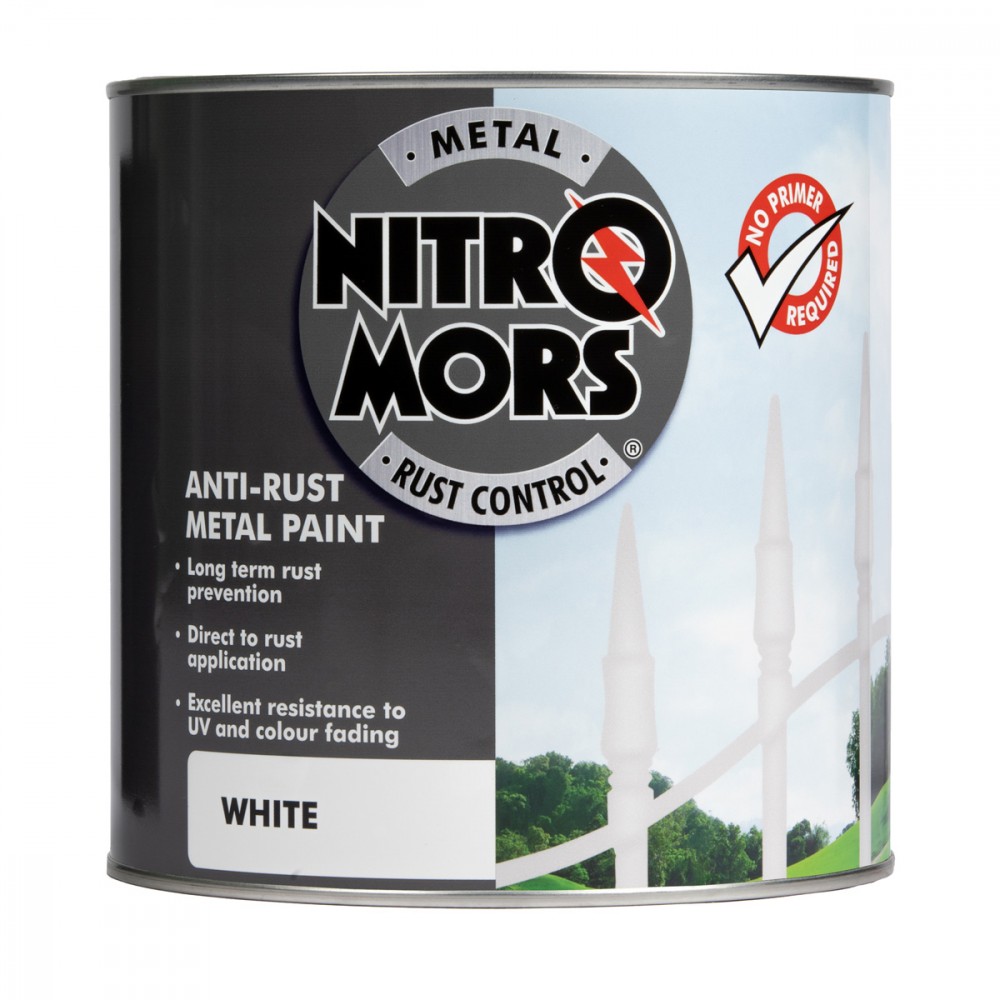 Image for Nitromors Brushable Smooth Metal Paint W