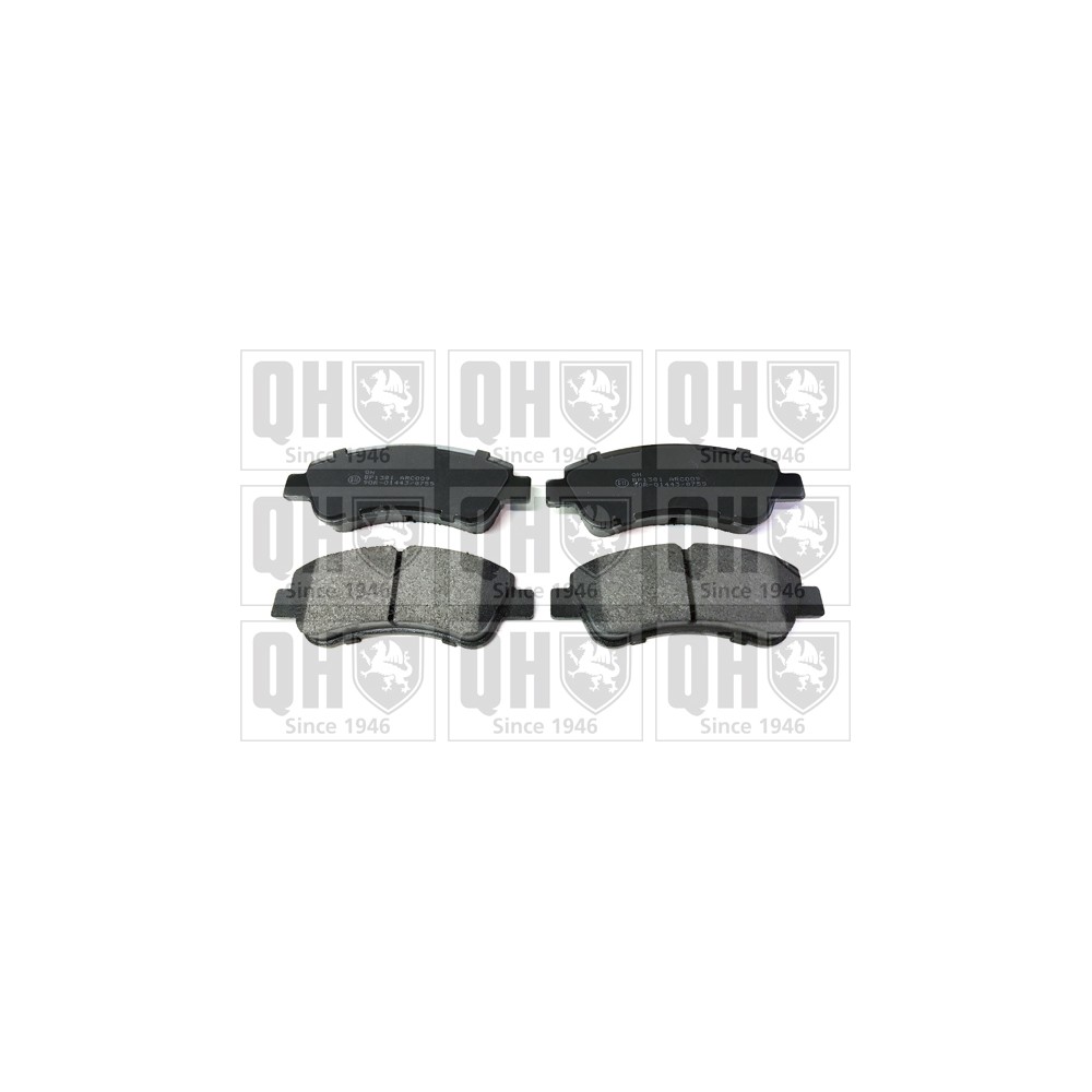 Image for QH BP1381 Brake Pad Set