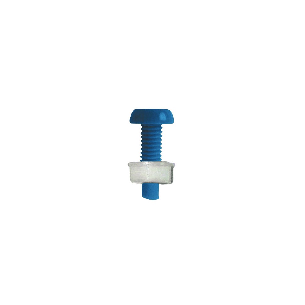 Image for Pearl PNP147 Number Plate Screws & Nuts - Blue
