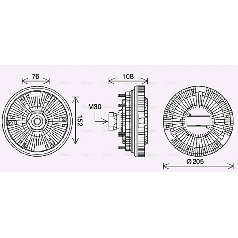 Image for AVA Cooling - Fan Clutch