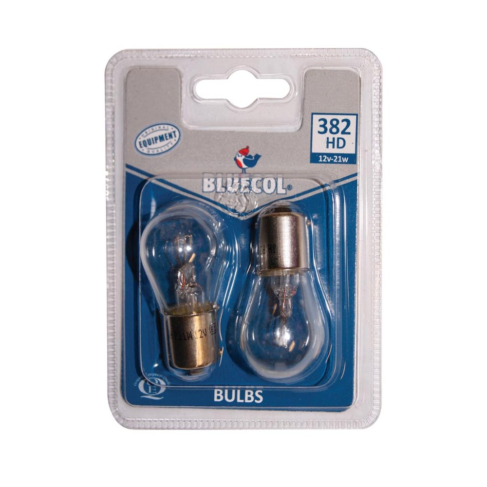 Image for Bluecol G00870 Twin Blister Pack 382 Indicator Heavy Duty Bulb