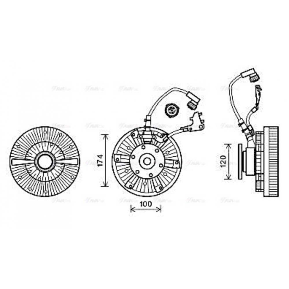 Image for AVA Cooling - Fan Clutch